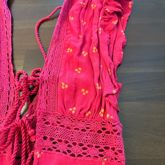 FREE PEOPLE Morning Sun Romper (D10) - Picture 8 of 9